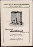 A Budapest-Salgótarjáni Gépgyár és Vasöntő Rt. 2 db reklám prospektusa