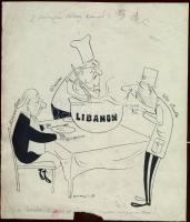 15 db karikatúra, rajz és vázlat különböző művészektől (érdekes tétel)