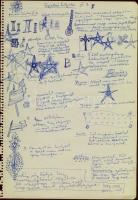 15 db karikatúra, rajz és vázlat különböző művészektől (érdekes tétel)