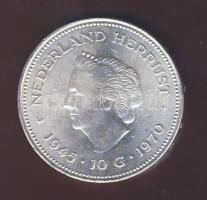 Hollandia 1970. 10G Ag "Wilhelmina Julianna" T:1/2 k.