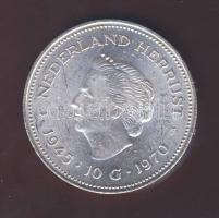 Hollandia 1970. 10G Ag "Wilhelmina Julianna" T:2