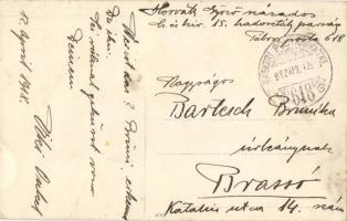 1918 Horváth Győző százados cs. és kir. 15. hadosztály parancsnokság, K.u.K. lovaskatona / WWI Austr...