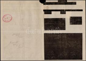 1942 Hajóraklevél / Bill of lading "MOTOR 10"