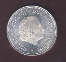 Hollandia 1970. 10G Ag "Wilhelmina Julianna" T:2