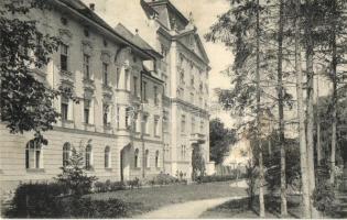 Nagyszeben, Hermannstadt, Sibiu; Városliget, szanatórium / Stadtpark / park, sanatorium