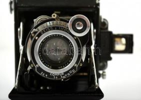cca 1934 Zeiss Ikon Super Ikonta 530 fényképezőgép Carl Zeiss Tessar 1:3,5 f=7 cm objektívvel, erede...