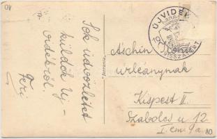 1941 Újvidék, a felrobbantott vasúti híd, fotólap, postán megküldve, 9×14 cm /

1941 Novi Sad, the...