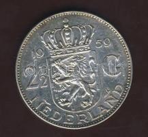 Hollandia 1959. 2 1/2G Ag "Julianna" T:2