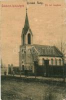 Ipolyság, Sahy; Református templom. No. 1014. / Calvinist church (kis szakadás / small tear)