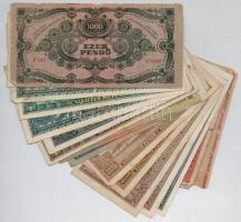 Vegyes 20db-os pengő tétel, nagyrészt inflációs kiadások T:III-IV