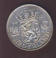 Hollandia 1962. 2 1/2G Ag "Julianna" T:2
