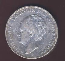 Hollandia 1929. 2 1/2G Ag "Wilhelmina" T:2/3