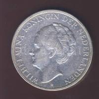 Hollandia 1930. 2 1/2G Ag "Wilhelmina" T:2/3