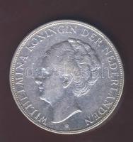 Hollandia 1930. 2 1/2G Ag "Wilhelmina" T:2/3