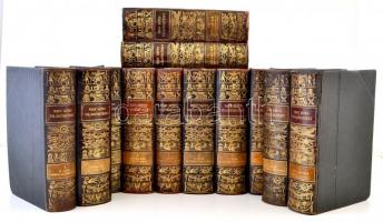 Nagy Képes Világtörténet. Szerk.: Marczali Henrik. 1-12. köt. Bp., [1891-1904], Franklin. Teljes! Félbőr kötésben, szép állapotban.