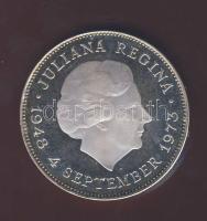 Hollandia 1973. 10G Ag "Julianna" T:PP Erdeti díszdobozban!