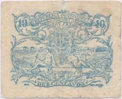 Portugália 1917. 10c T:IV ragasztott
Portugal 1917. 10 Centavos C:G sticked