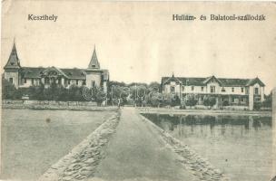Keszthely, Hullám és Balaton szállodák