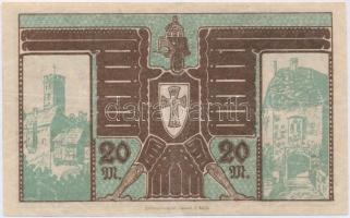 Német Birodalom / Eisenach 1918. 20M szükségpénz T:III
German Empire / Eisenach 1918. 20 Mark neces...