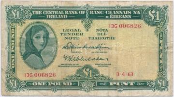 Írország 1968. 1P T:III-  Ireland 1968. 1 Pound C:VG  Krause 64.a