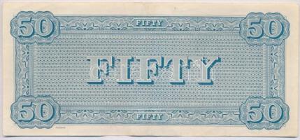 Amerikai Konföderációs Államok / Virginia / Richmond 1864. 50$ replika T:III
The Confederate States...