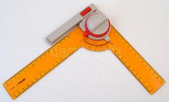 Rotring rajzoló vonalzó, saját dobozában, leírással