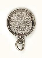 Ezüst medál (1926-os holland 20 centes), nettó: 1,4 g