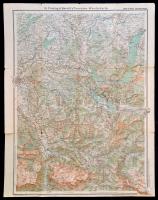 Nagy vegyes térkép tétel, különféle ország- és régiótérképek, összesen 80 db