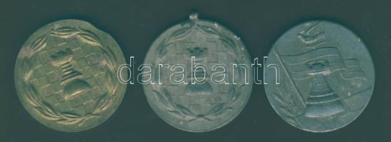 1950-es évek 3klf sakk helyezési érme