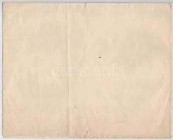 Élesd 1907. "Bihar-Kőrösvölgyi Takarékpénztár Részvény-Társaság" részvény 100K-ról, szelvé...