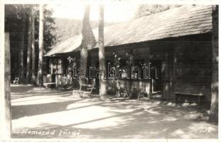 1941 Homoródfürdő, Baile Homorod; fürdő / spa, Kováts István photo (kis szakadás / small tear)