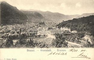 Brassó, Kronstadt, Brasov; látkép, F. Reiser kiadása / general view (EK)