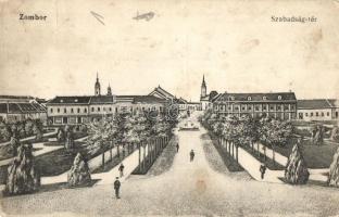 Zombor, Sombor; Szabadság tér / square (Rb)