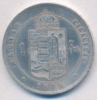 1879KB 1Ft Ag "Ferenc József / Középcímer" Körmöcbánya T:1-
Adamo M15