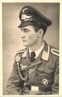WWII German Luftwaffe pilot, photo (EK)