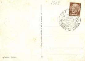 Der Führer, Frau von Horthy, Admiral von Horthy; Verlag Wilhelm Stiewe / Hitler, Horthy, Purgly &quo...