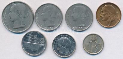 23db-os vegyes külföldi fémpénz tétel, közte Belgium, Dánia, Finnország, Horvátország, Norvégia, Své...