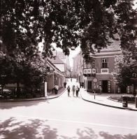 1973 Szentendre, Épül a Teátrum, 15 db 6x6 cm-es fotónegatív