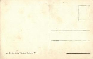 A hű barát. Magyar csendőr kakastollas kalapban lóval; Az Érdekes Újság kiadása / WWI Hungarian gend...