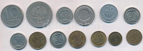 37db-os vegyes külföldi fémpénz tétel, közte Csehszlovákia, Lengyelország, NDK, Románia T:2
37pcs o...