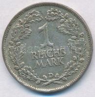 Németország / Weimar Köztársaság 1925D 1M Ag T:2,2- patina
Germany / Weimar Republic 1925D 1 Mark A...