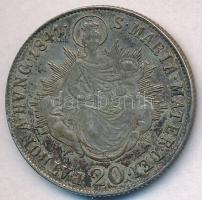 1841B 20Kr Ag "V. Ferdinánd" T:2