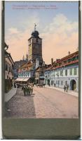 Nagyszeben, Hermannstadt, Sibiu; - képeslapfüzet 15 db képeslappal; Sachsenheim, Disznódi, Riskás és...