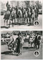 7 db MODERN magyar népviseletes képeslap / 7 modern Hungarian folklore postcards