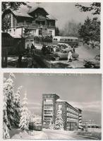 9 db MODERN magyar Ikarus autóbusz képeslap / 9 modern Hungarian Ikarus autobuses postcards