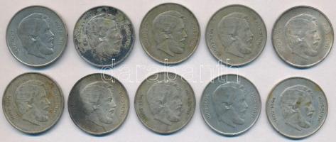 1947. 5Ft Ag "Kossuth" (10x) T:2-,3