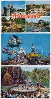 8 db MODERN Disneyland képeslap / 8 modern Disneyland postcards