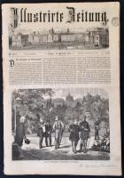 1870 Az Illustrirte Zeitung 3 db száma sok illusztrációval, szignettával