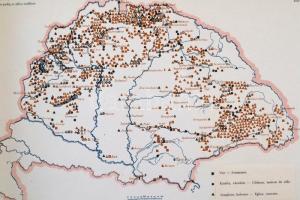 cca 1920 Magyarország műemlékei / Les monuments d'art de la Hongrie, a "Magyarország gazda...