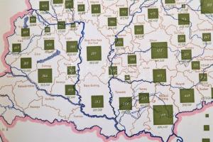 cca 1920 Nagybirtokok Magyarországon / Grandes propriétés en Hongrie, a "Magyarország gazdasági...